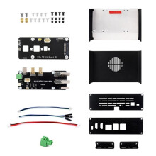 M.2 NVME PCIE-Behuizing voor Raspberry Pi 5, Behuizing van Aluminiumlegering, met PCIe Naar M.2-Kaart, Ondersteuning voor PCIe-Uitbreiding Naar M.2