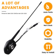 Replacement AM FM Radio Aerial Antenna Roof for D-Max Dmax MUX MU-X 12-19