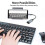 High Quality Data Cable Type-C to USB3.0 Transfer Cable for Mobile Tablet Computer Vehicle Extension Converter Gray 5