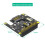 För Raspberry Pi 5 M.2 NVME Till PCIe Adapter Stöder M2 2230 2242 M Key NVME SSD med Cooler Automatic Discoloration LED 7