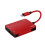 Audio Interface Adapter Fast Transmission Stable Compact Size Plug-And- External Sound Card Live Converter A 2