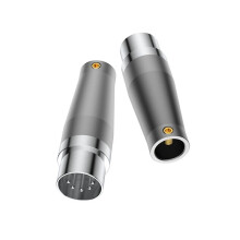 ND05R Rhodium-Plated DIN5 Vergrendelbare 5-Pin MIDI Plug Audio & Quad Connector Switchcraft 05CL5M