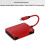 Audio Interface Adapter Fast Transmission Stable Compact Size Plug-And- External Sound Card Live Converter A 3
