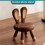 Cute Rabbitdesktop Phone Stand-Solid Wood Ipadstand, Adjustable Phone and Tablet Stand 6