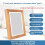 7.3 Inch Color E-Ink Display E-Paper Screen Solid Wood Frame Ultra-Long Standby 800x480 E-Ink Photo Painter Frame 2