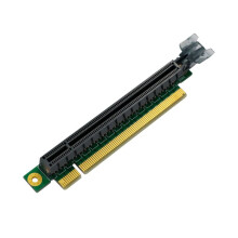 PCIE 16X Riser Card Adapter PCI Express 3.0 PCI-E Till PCI-E 16X Slot Converter 90 Degree Connectors för 1U Server