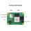For Raspberry Pi Compute Module 5 CM5-Quad Core Cortex-A76 @2GHz,BCM2712 Compute Module 5 Core Board CM5002016-EMMC 16GB 8