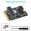 M.2 NGFF E-Key to E- Key Convert Adapter Card for AX200/201/210 WiFi Card Vertical Installation 6