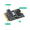 M.2 NGFF E-Key to E- Key Convert Adapter Card for AX200/201/210 WiFi Card Vertical Installation 3