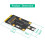 M.2 Nyckel B Till  PCI-E Adapter Rem Dubbla  SIM-Kort StöD 3G/4G/5G Adapter Multi-Function BekväM Modul 7