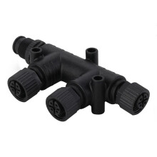 NMEA 2000 T Connector 4 Port 5Pin M12 Thread IP67 NMEA 2000 (N2k) (Tee) T-Connector for Simrad