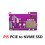 For Raspberry Pi5 SSD Expansion Board for Raspberry Pi5 PCIE to M.2 NVME SSD Interface Expansion Board Module,A 6