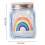 Bird Safe Rainbow Window Stickers 3