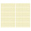 Eyebrow Mapping Makeup Tool for Symmetrical Brows, Microblading Eyebrow Template with Sticks Firmly Adhesive Design Universal Fit Precise Scale 7