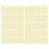 Eyebrow Mapping Makeup Tool for Symmetrical Brows, Microblading Eyebrow Template with Sticks Firmly Adhesive Design Universal Fit Precise Scale 8