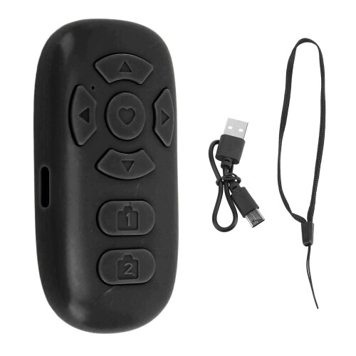 Wireless Remote Page Turner BT V4.2 for iOS/Android, 150mAh, Black 1
