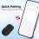 Wireless Remote Page Turner BT V4.2 for iOS/Android, 150mAh, Black 7