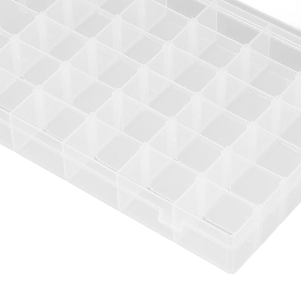 Clear 36 Grid Storage Box PP