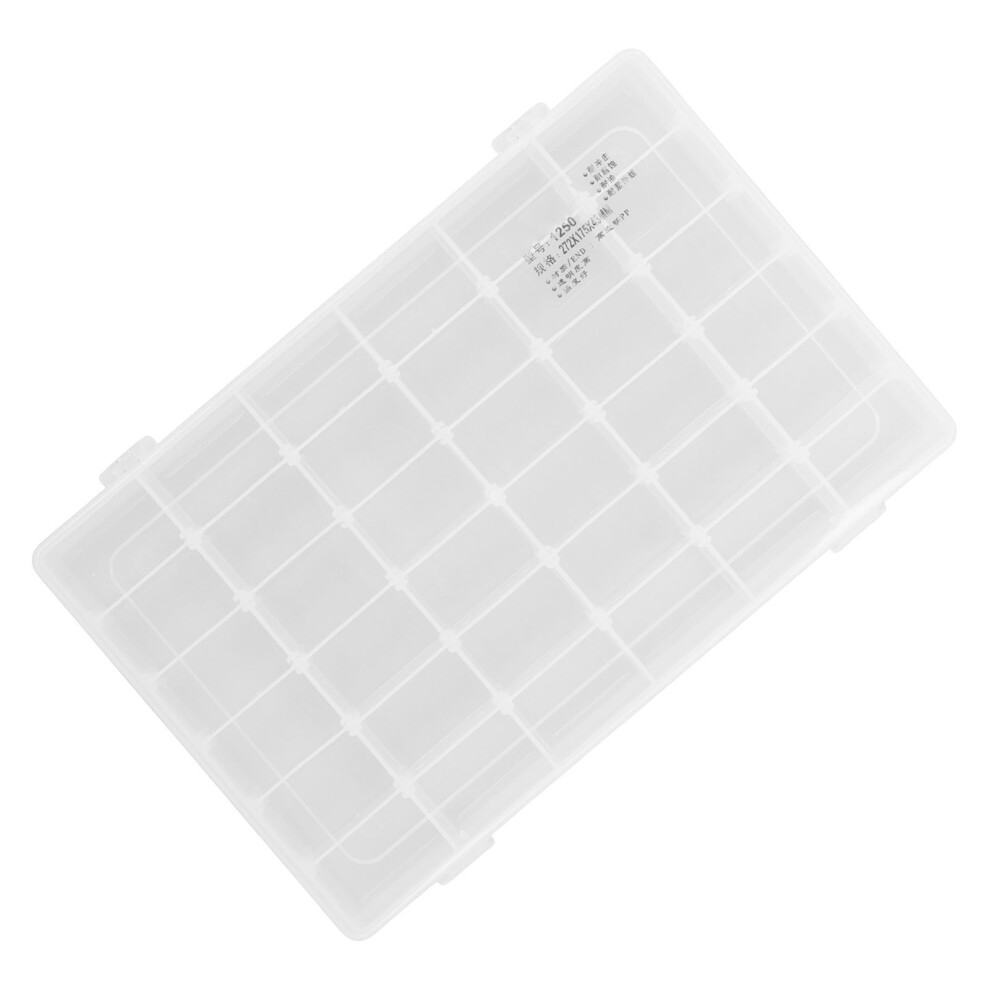 Clear Craft Storage Box 36 Grid