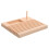 Wooden Sewing Thread Spool Holder with Quilting Ruler Organizer, Desktop or Wall Mount Rack 1