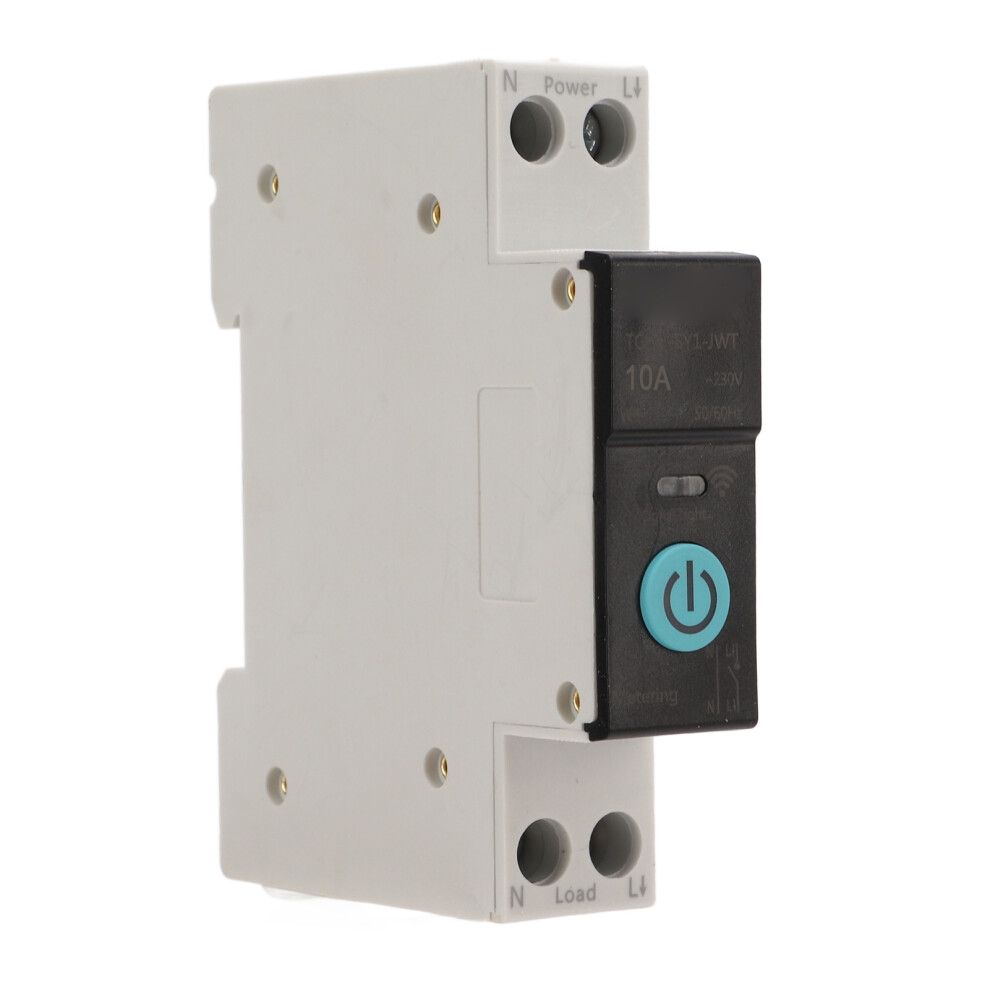 Countdown Mode Smart Circuit Breaker Wifi Remote Intelligent Switch Realtime Monitoring Overload Protection Voice Controlled Energy Monitor Timing 9370362965783