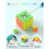ROXENDA Speed Cube Fast Smooth Turning Solid Durable  Stickerless Frosted B 5