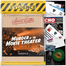 Cryptic Killers Unsolved mystery game - Cold Case Files Investigation - Detective clues/evidence - Solve the crime - Individuals, date nights & party