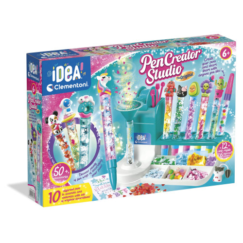 Clementoni Clementoni Pen Creator Studio Personalised Pen Making Kit for Kids Art