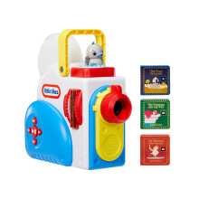Little Tikes Story Dream Machine Starter Pack with 3 Classic Fairytale Stories - Light, Sound, and Audio Projector for Kids - Includes 3 Stories and