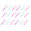 Sewing Bobbin Clips Set with Thread Spool Holders, Tangle SnapOn Organizer, 60 Pcs 1