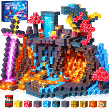 COOLJOYA Magnetic Blocks, Magnetic Building Blocks for Kids Boys Girls