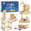 STEM Toys Age 8+, Wooden Engineering Science Experiments kit(6 Pack Set) 1