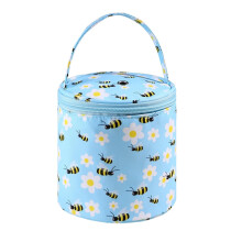 Yarn Storage Bag for Crochet and Knitting Supplies with Multiple Compartments Waterproof Tote