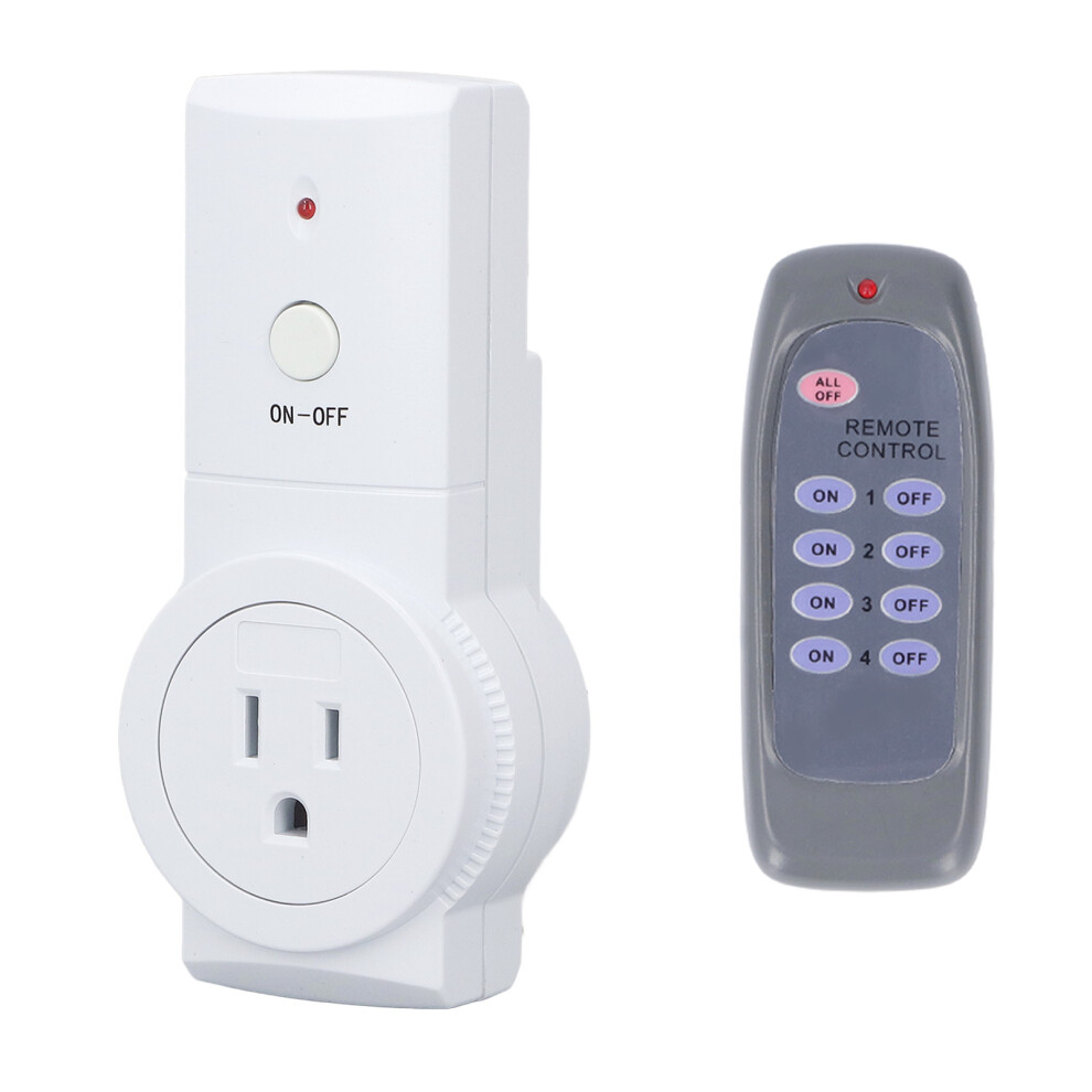 Learning Function Remote Control Outlet Wireless Remote Light Switch For Lights And Conditioners No Interference Remote Outlet Switch Programmable 9014198233967