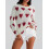(S, Creamy White) Pulls mignons pour pour l'automne. 10