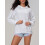 (M, White) Γυναικεία Φούτερ με Casual Μπλούζες 2
