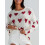 (S, Creamy White) Pulls mignons pour pour l'automne. 9