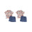 (2-3 Years, Blue) Ensemble 2 pièces short élastique. 2