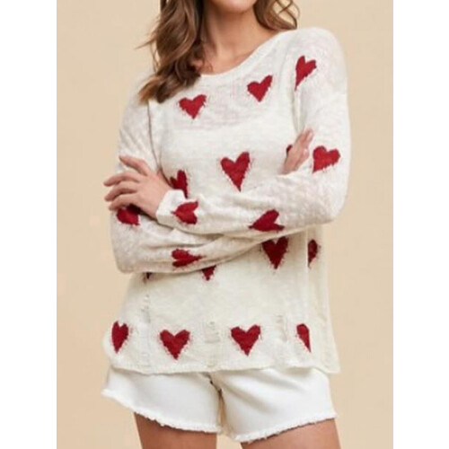 (S, Creamy White) Pulls mignons pour pour l'automne. 1
