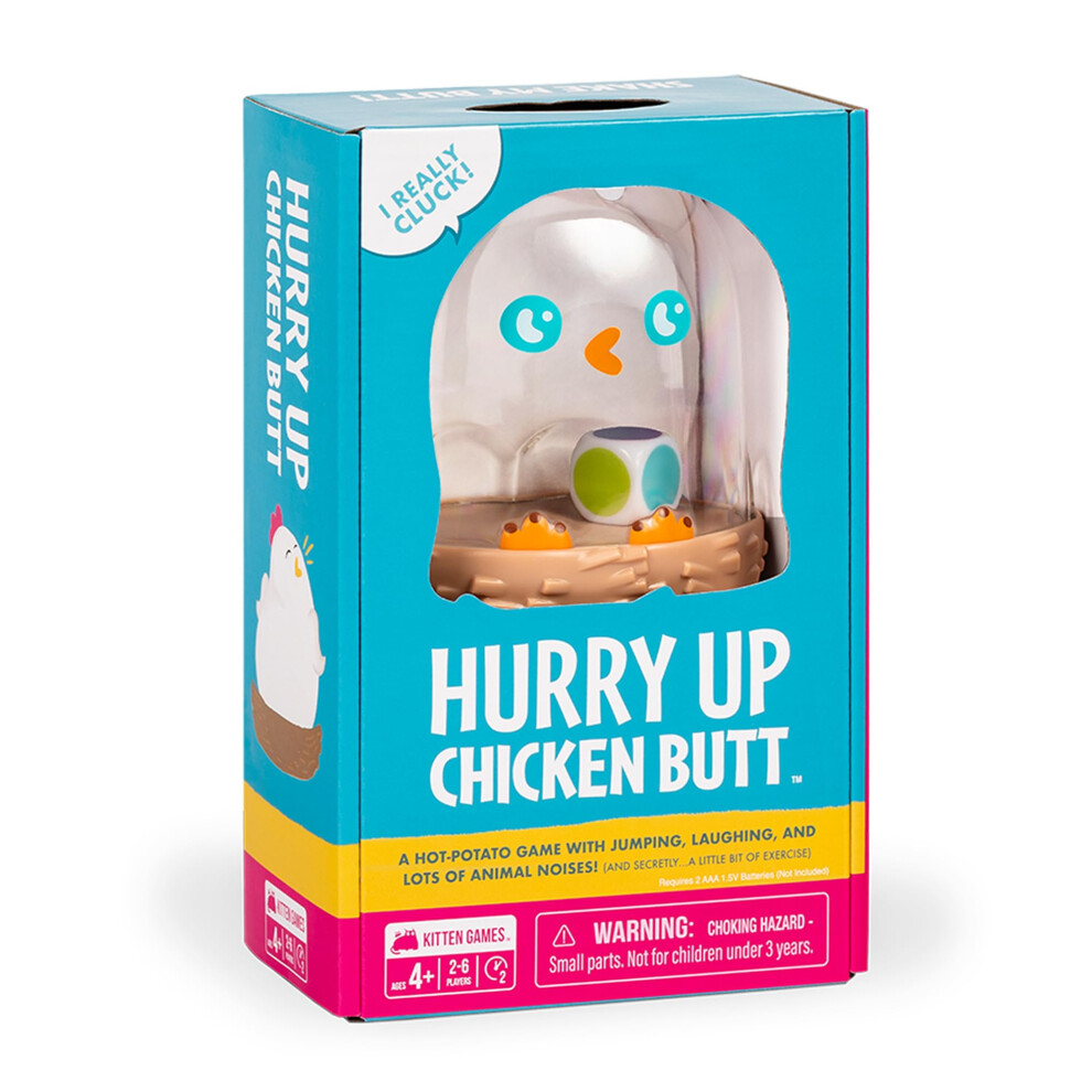 Exploding Kittens Hurry Up Chicken Butt 26 Players Ages 4 2 Minutes To