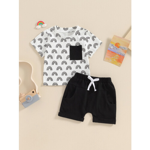 (2-3 Years, White) Completo estivo neonato per bambini. 1
