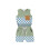 (0-6 Months, Green) Conjunto de verano cintura elástica. 1