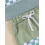 (0-6 Months, Green) Conjunto de verano cintura elástica. 6
