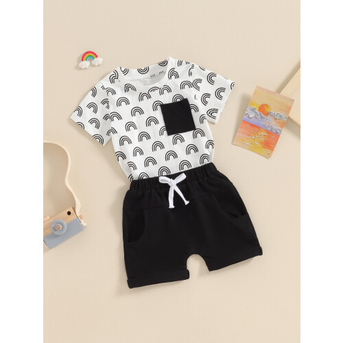 (2-3 Years, White) Completo estivo neonato per bambini. 2