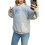 (L, Light Gray) Γυναικείο Φούτερ Κουκούλα Casual Streetwear 1