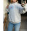 (L, Light Gray) Γυναικείο Φούτερ Κουκούλα Casual Streetwear 3
