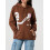 (XL, Coffee) Γυναικεία γοτθικά φούτερ μπλουζάκια Streetwear 3