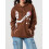(XL, Coffee) Γυναικεία γοτθικά φούτερ μπλουζάκια Streetwear 4