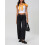 (XS, Dark Grey) Γυναικείο τζιν παντελόνι φαρδιά μπατζάκια 7