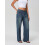 (XL, Blue) Γυναικείο τζιν παντελόνι φαρδιά μπατζάκια 10